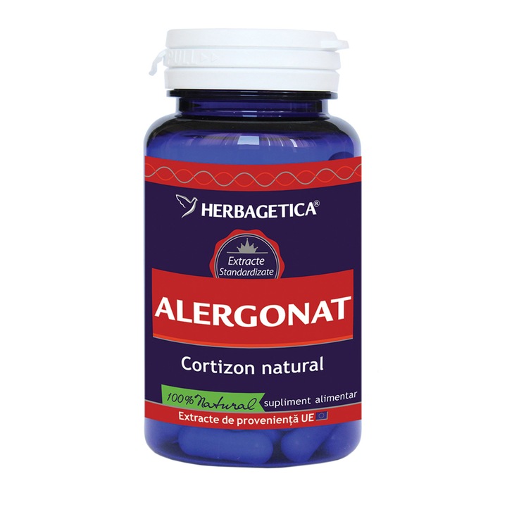 Supliment alimentar Alergonat Herbagetica, 60 capsule