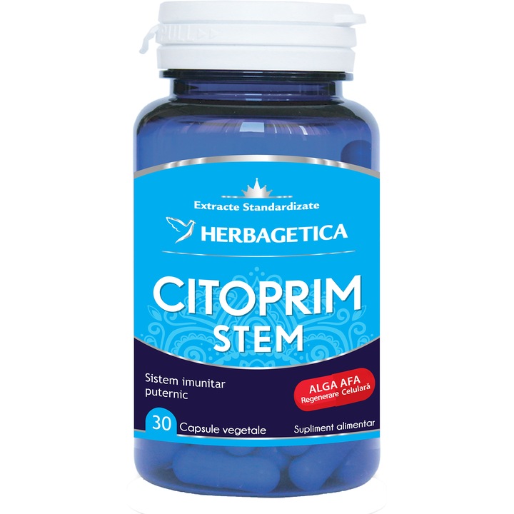 Supliment Alimentar Citoprim Stem Herbagetica, 30 capsule