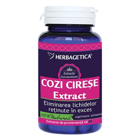 Cozi de cirese - Herbagetica, 60 capsule (Colica renala ) - apois.ro