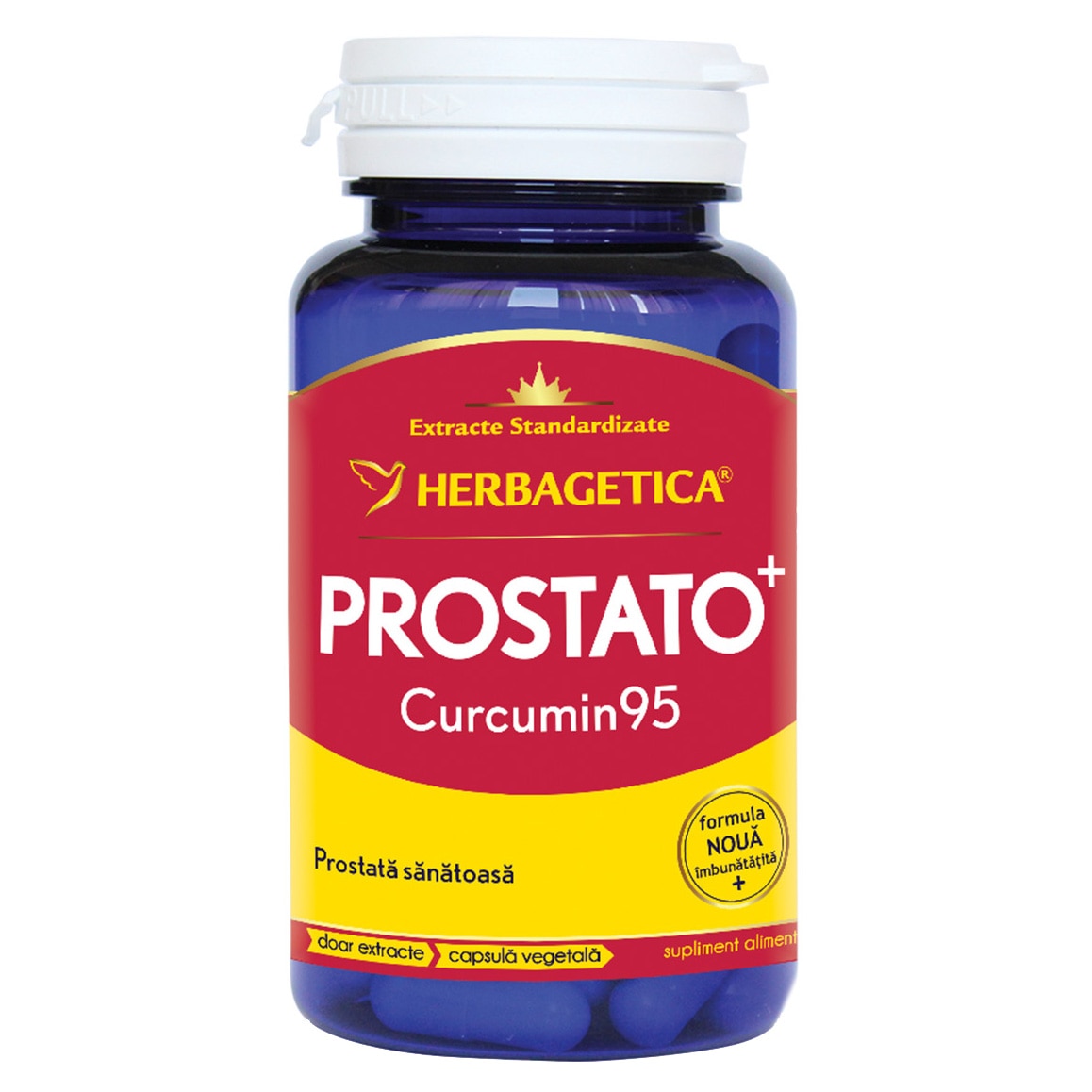 Supliment Alimentar Prostato + Curcumin 95 Herbagetica, 30 capsule