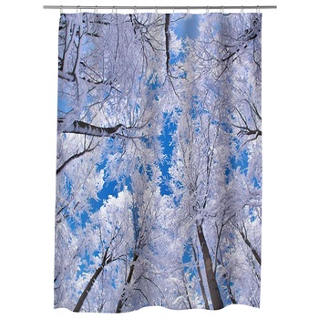Perdea Dus, Cada, pentru Baie, Heartwork, In sus iarna, Model Multicolor, Decoratiuni Baie, 150 x 200 cm Perdea Dus, Cada, pentru Baie, Heartwork, In sus iarna, Model Multicolor, Decoratiuni Baie, 150 x 200 cm