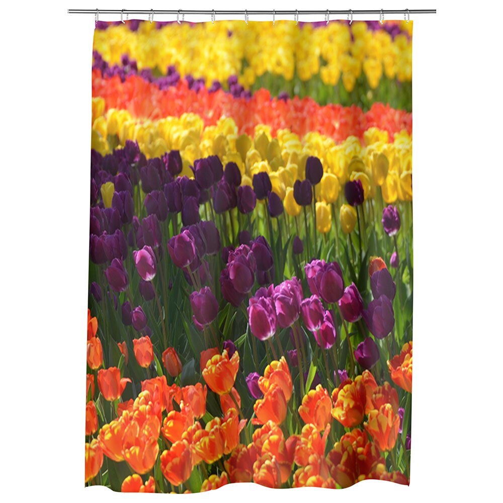 Perdea Dus, Cada, pentru Baie, Heartwork, Macro Olanda, Model Multicolor, Decoratiuni Baie, 150 x 200 cm