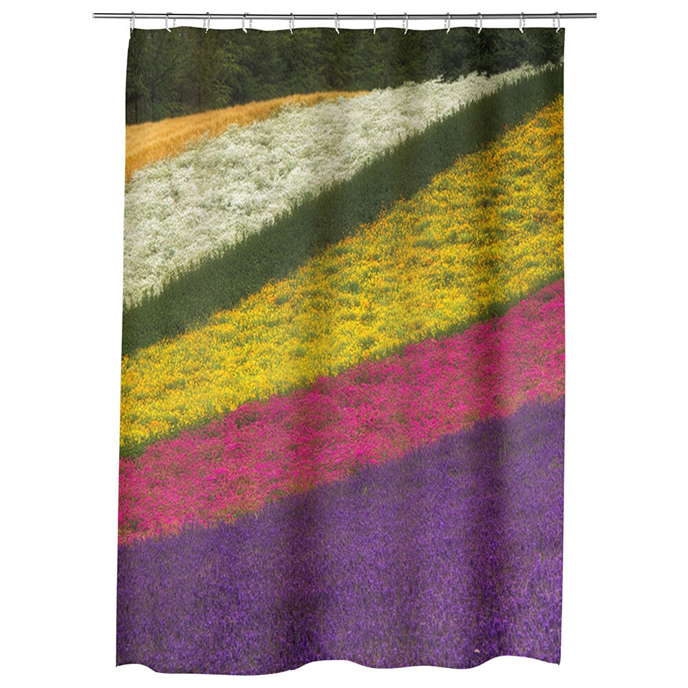 Perdea Dus, Cada, pentru Baie, Heartwork, Lanuri colorate, Model Multicolor, Decoratiuni Baie, 150 x 200 cm