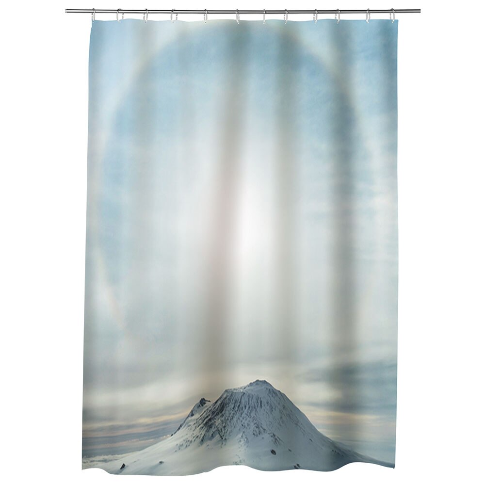 Perdea Dus, Cada, pentru Baie, Heartwork, Lumina, Model Multicolor, Decoratiuni Baie, 150 x 200 cm