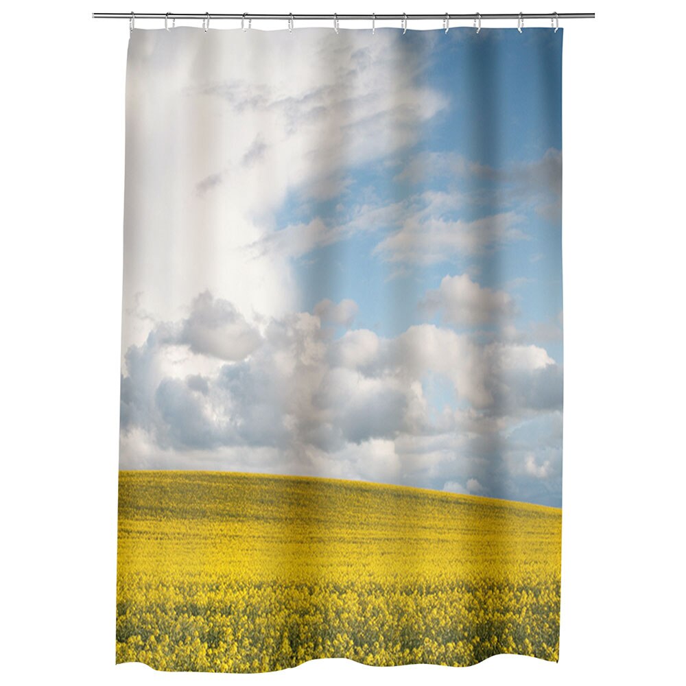 Perdea Dus, Cada, pentru Baie, Heartwork, Nori frumosi, Model Multicolor, Decoratiuni Baie, 150 x 200 cm