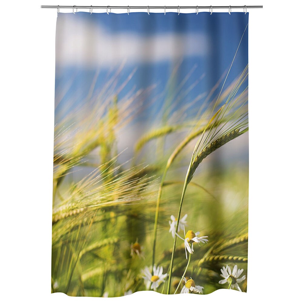 Perdea Dus, Cada, pentru Baie, Heartwork, Spice in vant, Model Multicolor, Decoratiuni Baie, 150 x 200 cm