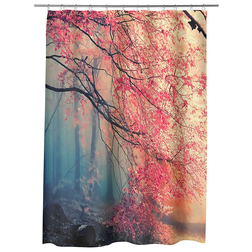 Perdea Dus, Cada, pentru Baie, Heartwork, Rece, cald, Model Multicolor, Decoratiuni Baie, 150 x 200 cm