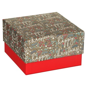 Cutie de cadou L - Happy Christmas Cutie de cadou L - Happy Christmas