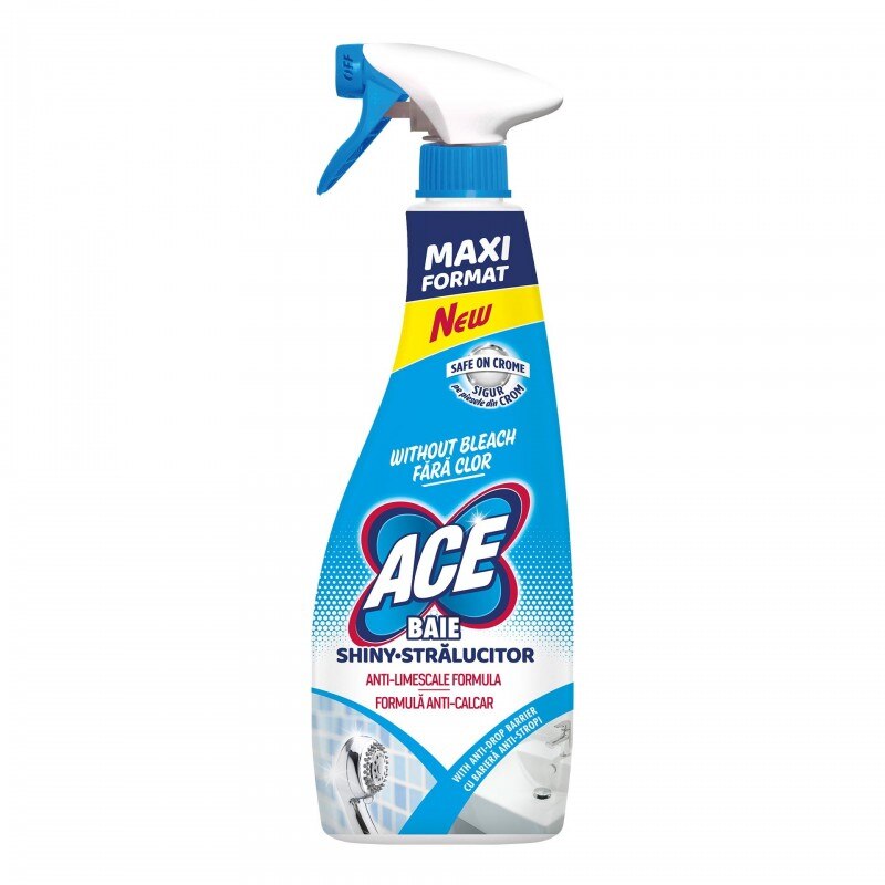 Spray de curatare pentru baie Ace, 750 ml