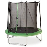 Trambulina TM, Copii, Relaxare Rotunda, Diametru 244cm, Plasa Siguranta 182cm, Capacitate Max Suportata 50kg