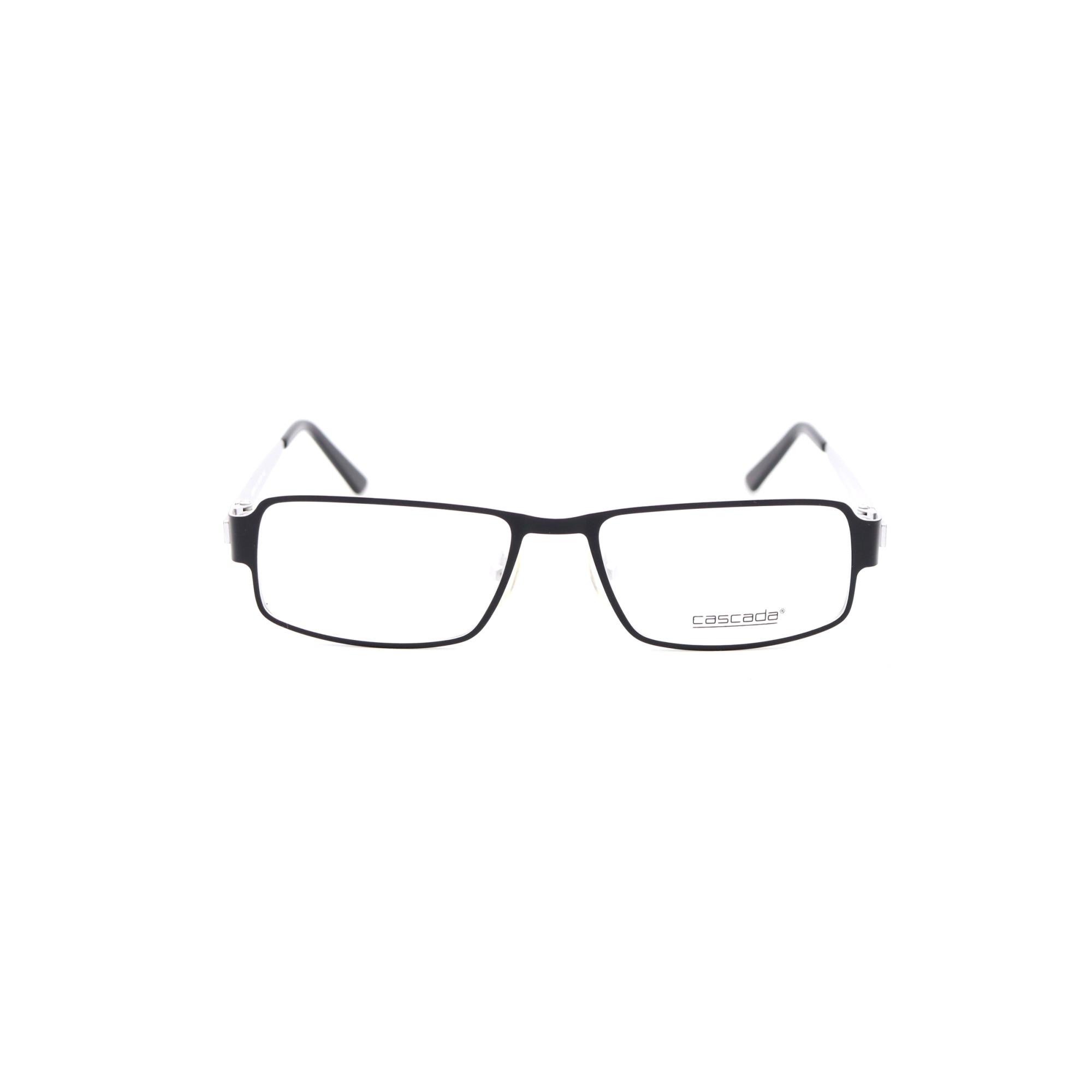 Rame ochelari de vedere, Cascada, Barbat, MG805, 56mm, Negru/Argintiu