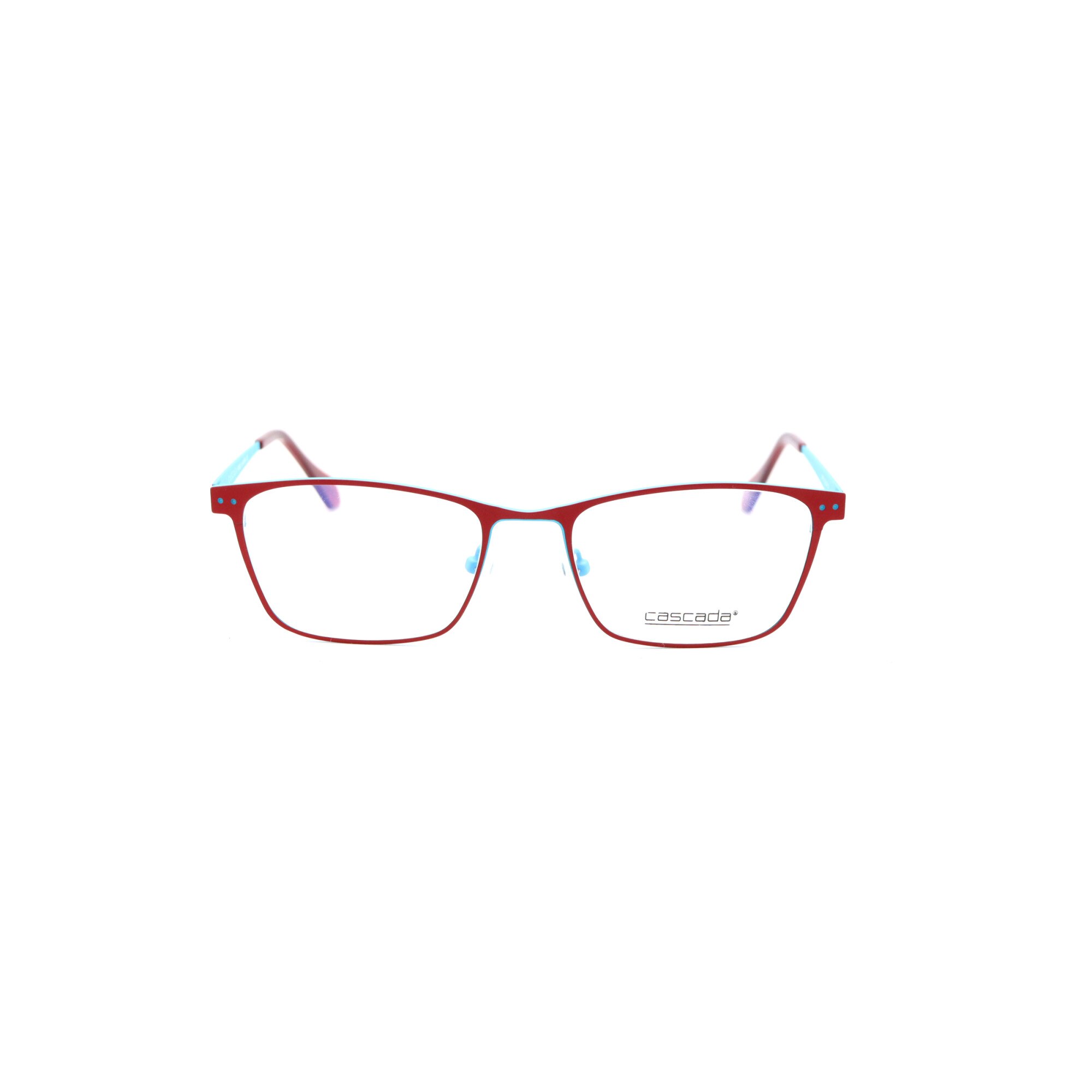 Rame ochelari de vedere, Cascada, Dama, 10175, 53mm, Rosu/Albastru