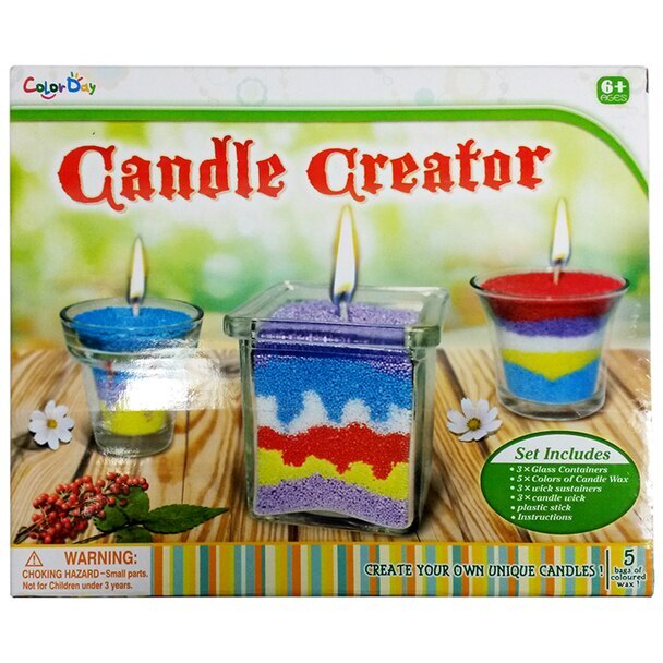 Jucarie creativa, lumanare pesonificata - 8828