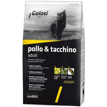 Hrana uscata pentru pisici Golosi Cat Pui si Curcan 20 kg Hrana uscata pentru pisici Golosi Cat Pui si Curcan 20 kg