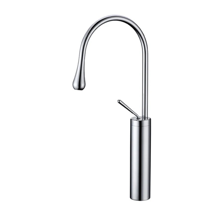 Baterie lavoar, TRENDY S, montare pe blat, langa lavoar, crom lucios