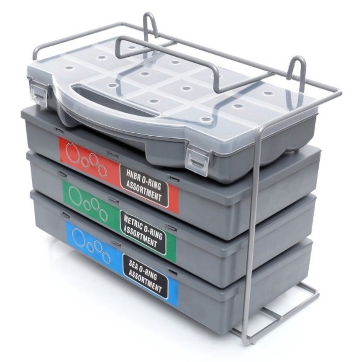 Set 900 garnituri, Kraft&Dele KD10505, O-ringuri, rezistente la ulei