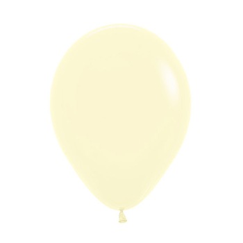 Set 100 baloane latex 30 cm macaron crem Set 100 baloane latex 30 cm macaron crem