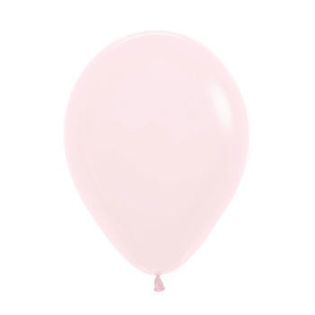 Set 100 baloane latex 30 cm macaron roz pal Set 100 baloane latex 30 cm macaron roz pal