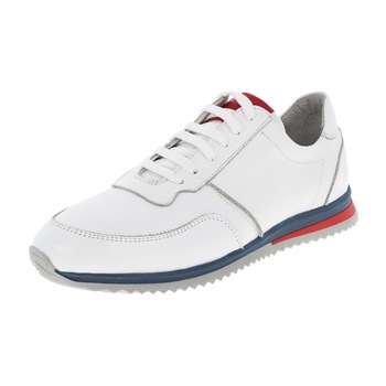 pas pantofi sport 100 piele naturala urban sneakers alb imagen 0_0_0