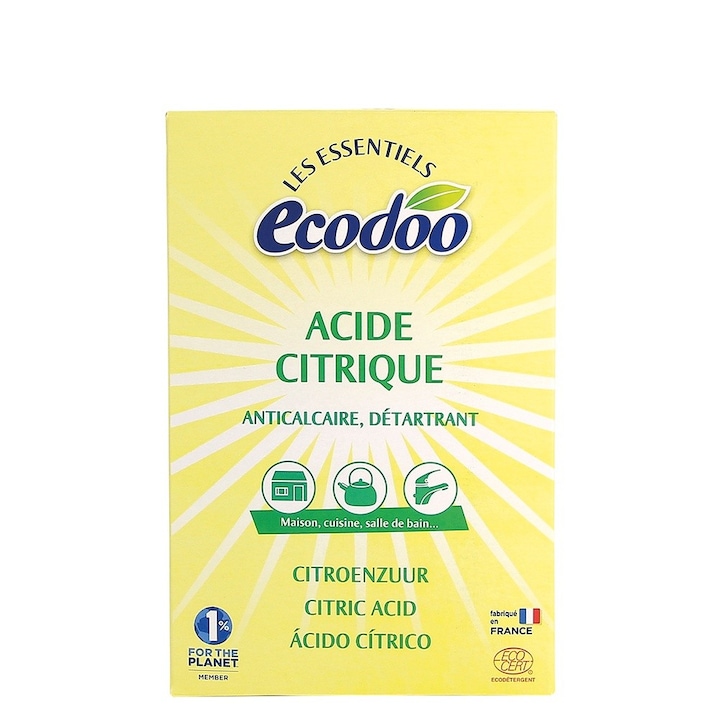 Acid citric bio, Ecodoo, 350g