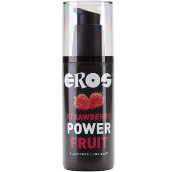 Lubrifiant Eros Power Fruit, aroma Capsuni, 125 ml Lubrifiant Eros Power Fruit, aroma Capsuni, 125 ml