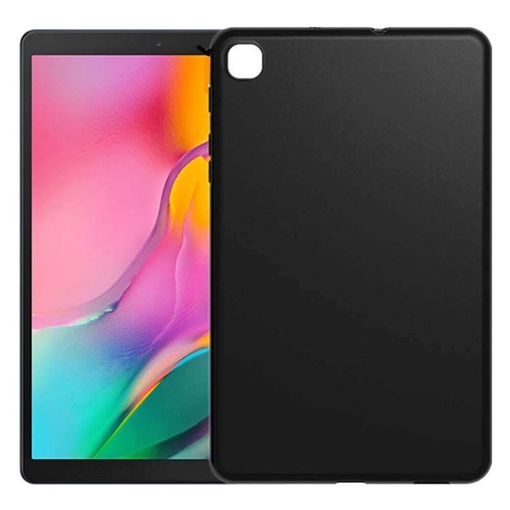 Husa de Protectie UltaSubtire pentru Apple iPad Mini 5 & iPad Mini 4, 7.9", Silicon, Negru