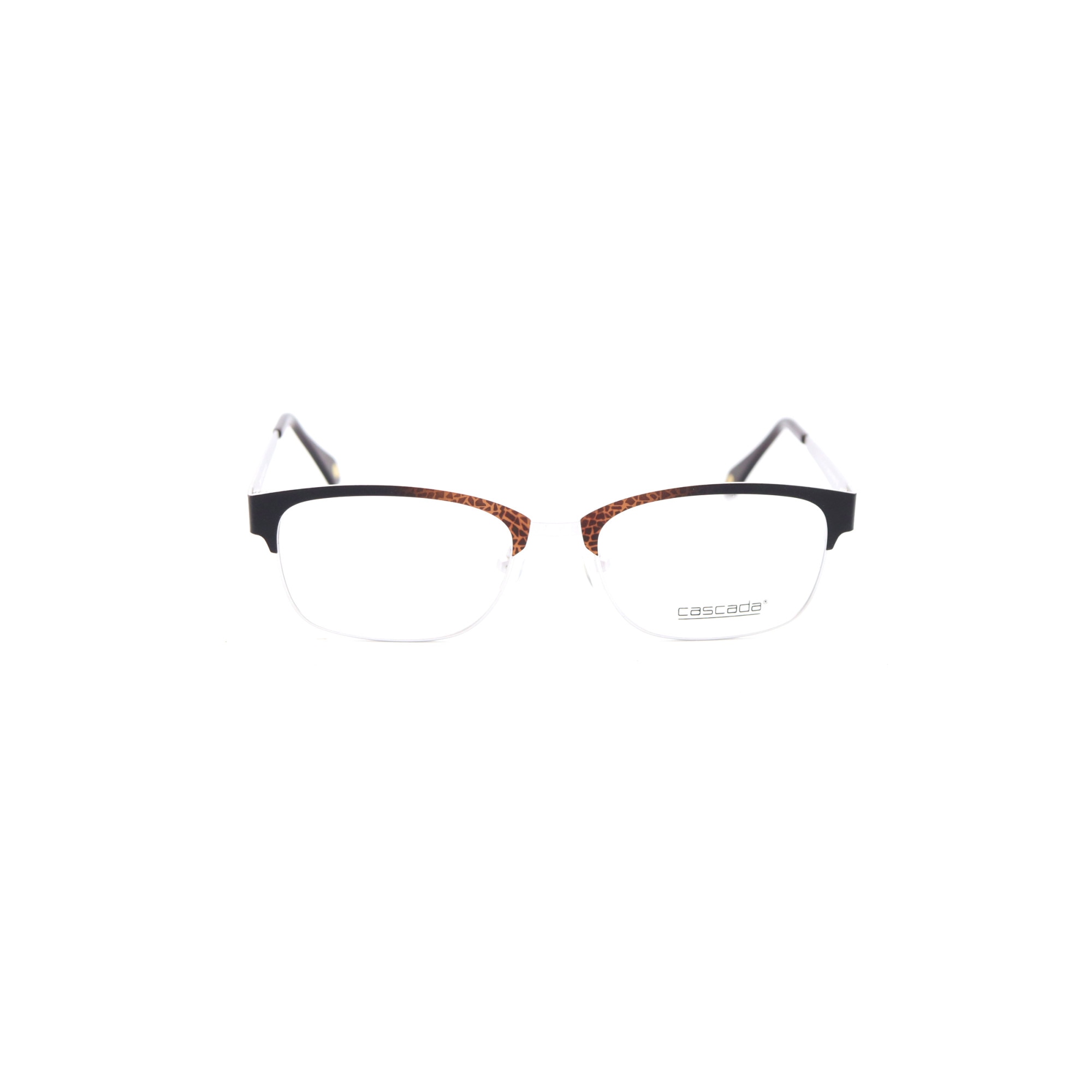 Rame ochelari de vedere, Cascada, Dama, D461, 52mm, Argintiu/Rosu