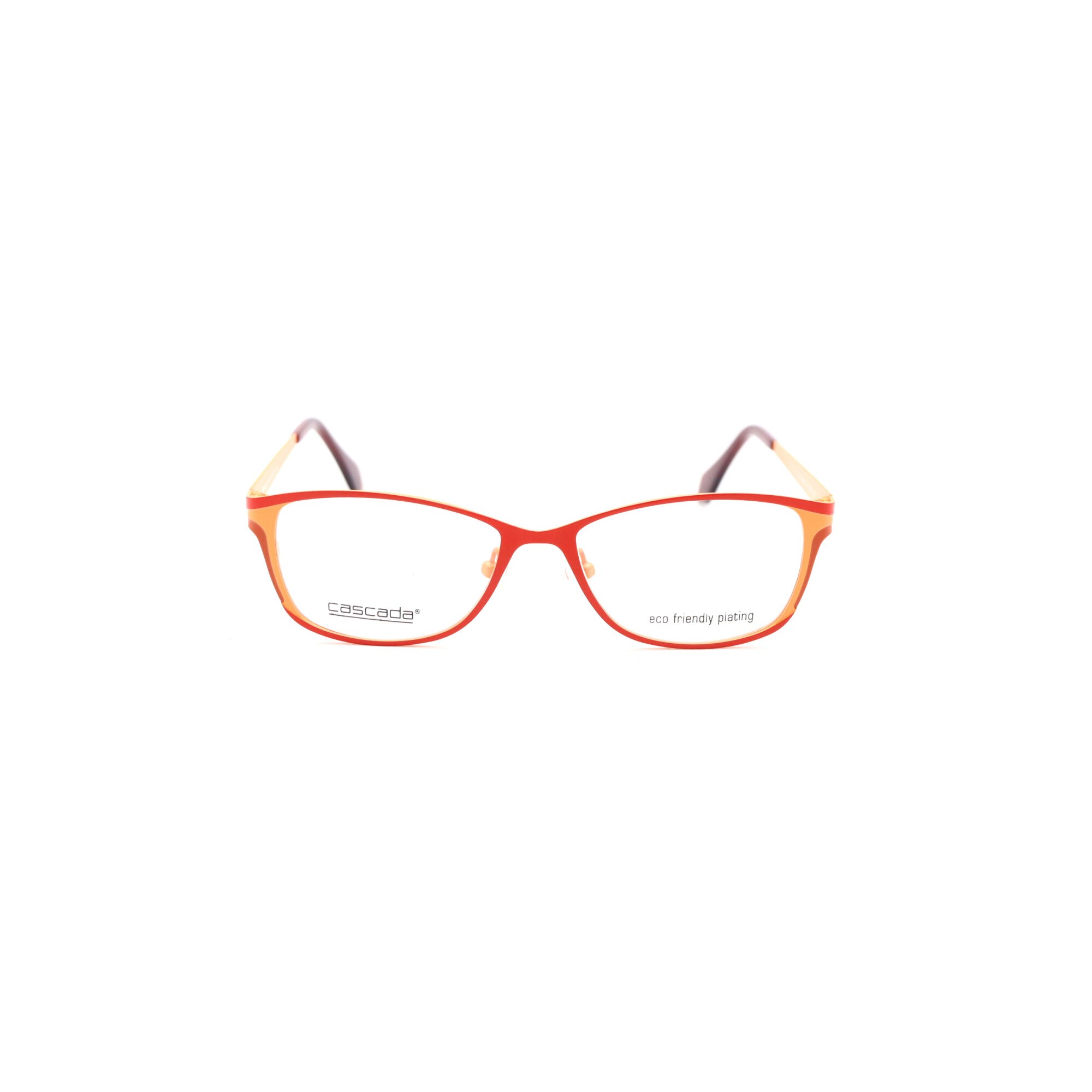 Rame ochelari de vedere, Cascada, Dama, 565 44, 50mm, Rosu/Oranj