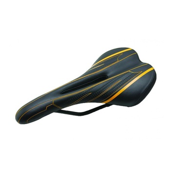 Sa pentru bicicleta Hollow, 271 x 135 mm, Negru/Galben Sa pentru bicicleta Hollow, 271 x 135 mm, Negru/Galben
