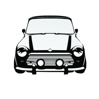 Sticker decorativ de perete masina 90x70cm Sticker decorativ de perete masina 90x70cm