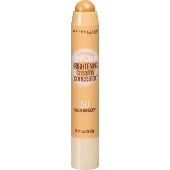 Creion Corector Maybelline Dream Brightening Creamy Concealer, 50 Medium Deep/Bronze Creion Corector Maybelline Dream Brightening Creamy Concealer, 50 Medium Deep/Bronze