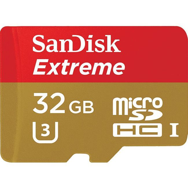 Card de memorie EVO microSDXC Sandisk 32GB Extreme clasa 10, 100MB/s