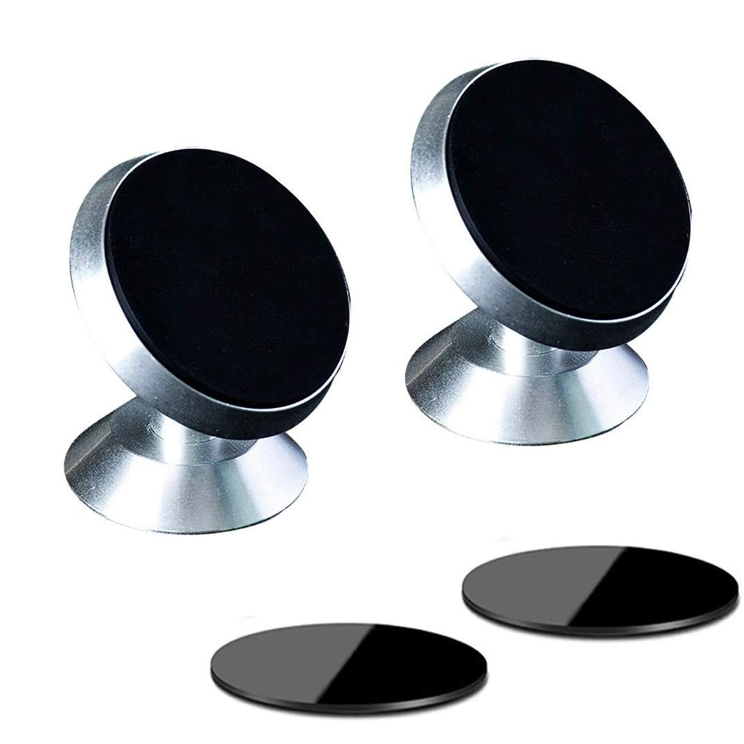 Suport magnetic pentru telefon , Argintiu