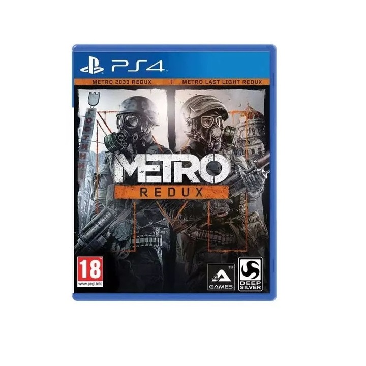 Deep Silver Metro Redux PS4 játékszoftver