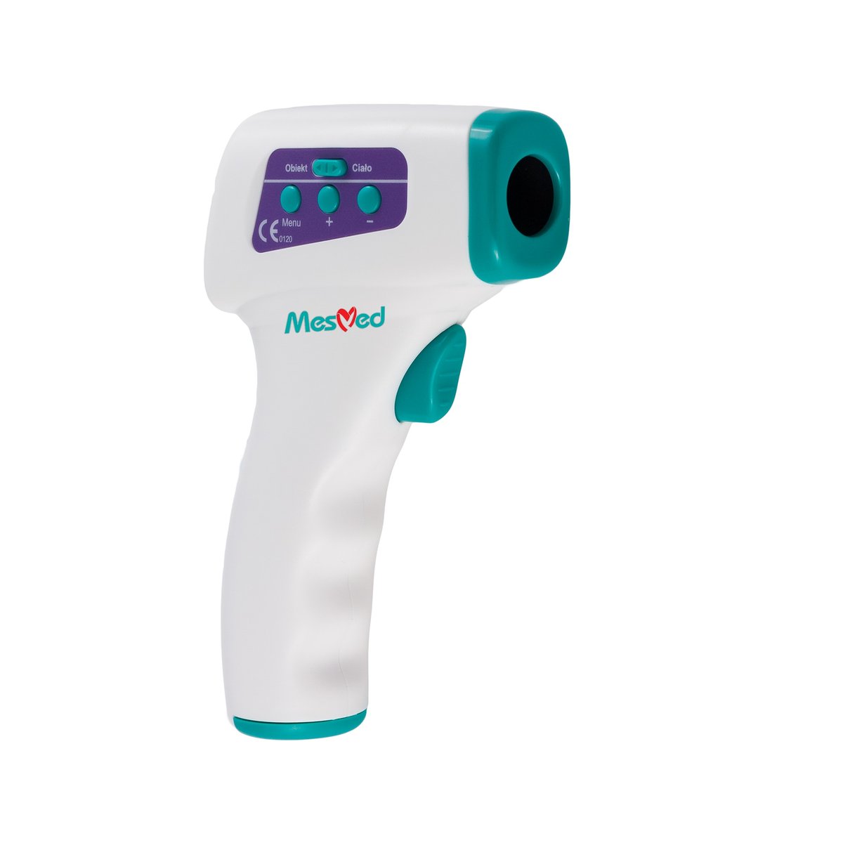 Termometru MESMED MM 007 FORST PLUS, fara contact, Alb/Albastru