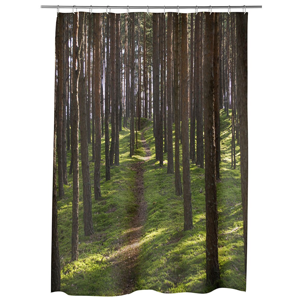 Perdea Dus, Cada, pentru Baie, Heartwork, Poteca, Model Multicolor, Decoratiuni Baie, 150 x 200 cm