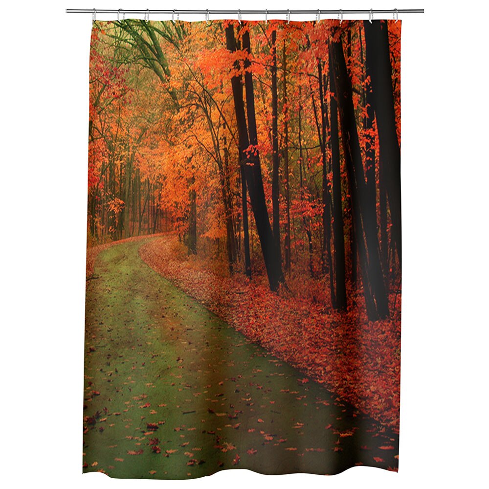 Perdea Dus, Cada, pentru Baie, Heartwork, Dupa ploaie, Model Multicolor, Decoratiuni Baie, 150 x 200 cm