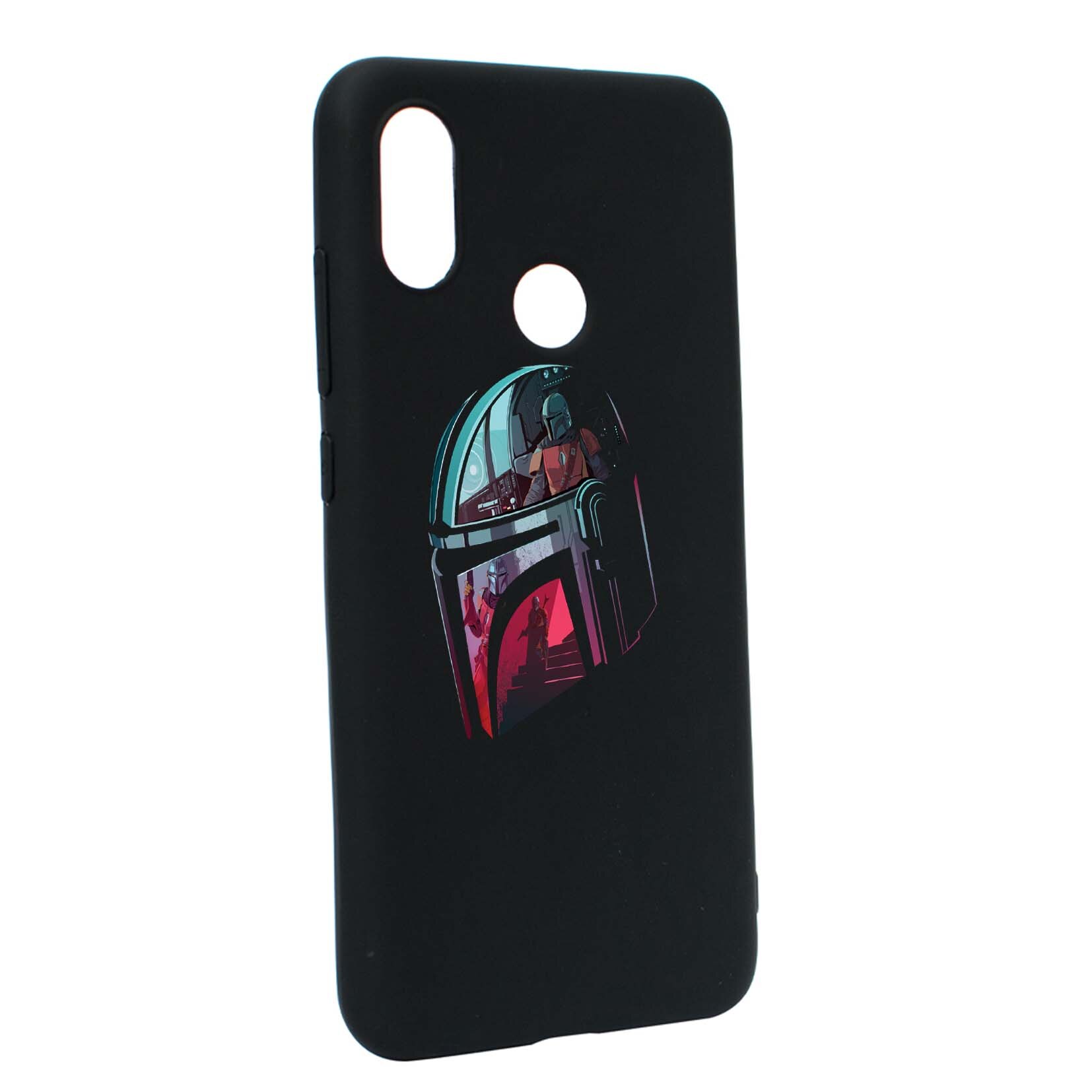 Husa de protectie Star Wars - The Mandalorian, Movie, pentru Xiaomi Mi A2 Lite / Redmi 6 Pro, rezistenta la uzura, anti-alunecare, din silicon Premium, B457