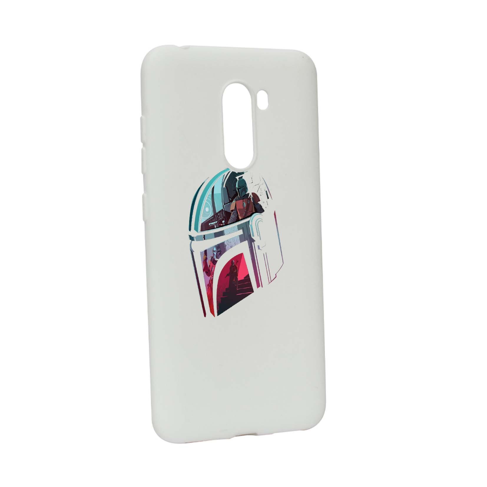 Husa de protectie Star Wars - The Mandalorian, Movie, pentru Xiaomi PocoPhone F1, rezistenta la uzura, anti-alunecare, din silicon Premium, W457