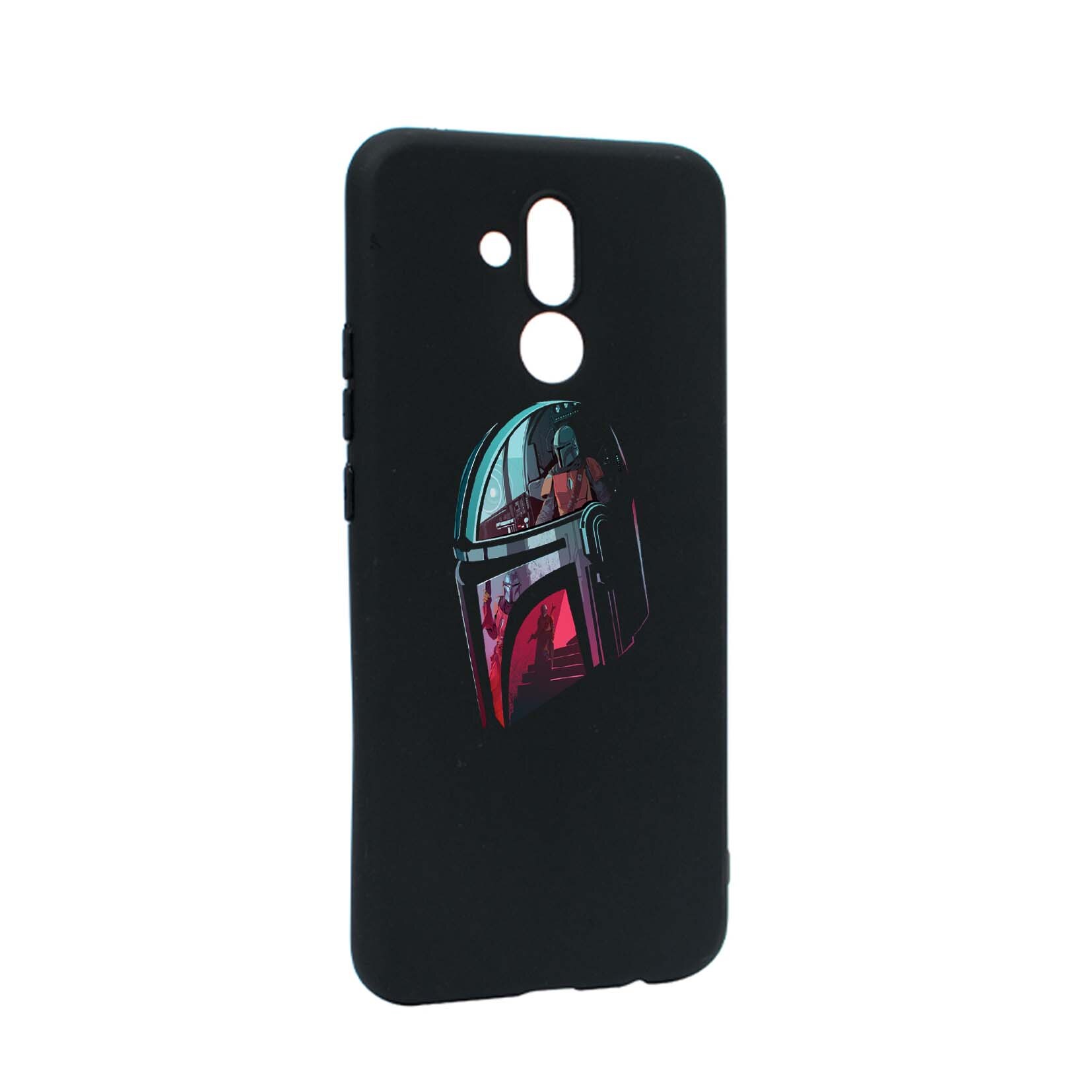 Husa de protectie Star Wars - The Mandalorian, Movie, pentru Huawei Mate 20 Lite, rezistenta la uzura, anti-alunecare, din silicon Premium, B457