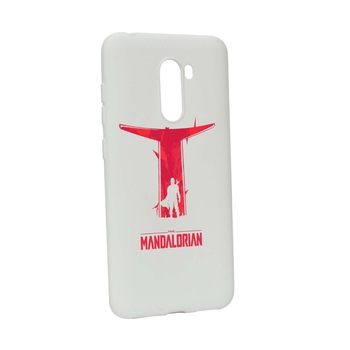 Husa de protectie Star Wars - The Mandalorian, Movie, pentru Xiaomi PocoPhone F1, rezistenta la uzura, anti-alunecare, din silicon Premium, W458 Husa de protectie Star Wars - The Mandalorian, Movie, pentru Xiaomi PocoPhone F1, rezistenta la uzura, anti-alunecare, din silicon Premium, W458