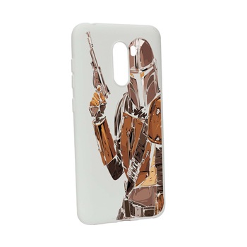 Husa de protectie Star Wars - The Mandalorian, Movie, pentru Xiaomi PocoPhone F1, rezistenta la uzura, anti-alunecare, din silicon Premium, W459 Husa de protectie Star Wars - The Mandalorian, Movie, pentru Xiaomi PocoPhone F1, rezistenta la uzura, anti-alunecare, din silicon Premium, W459