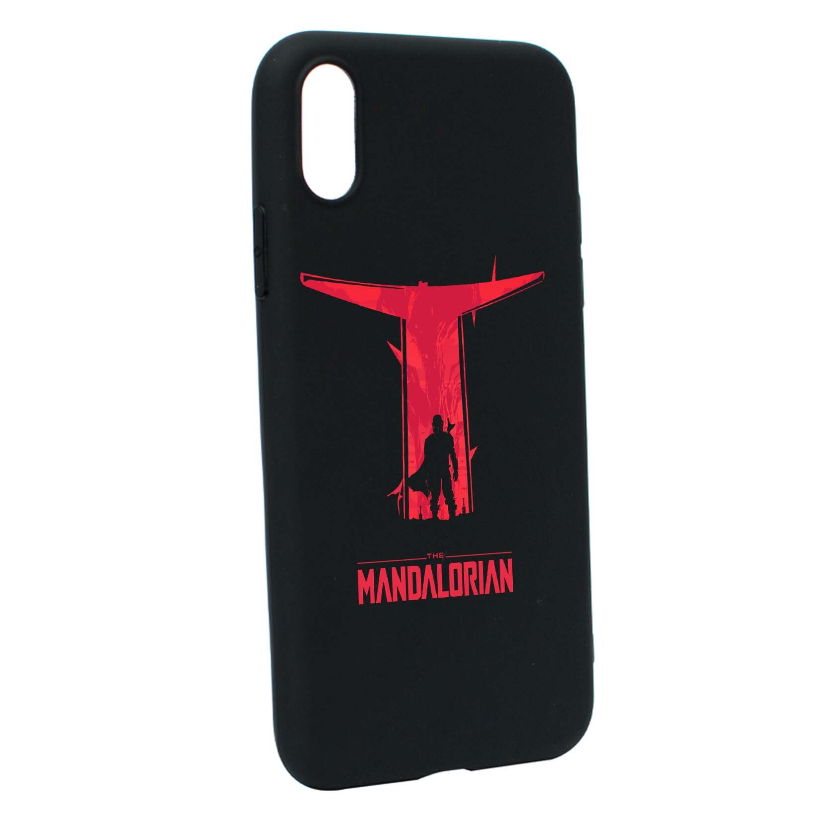 Husa de protectie Star Wars - The Mandalorian, Movie, pentru Apple iPhone XS Max, rezistenta la uzura, anti-alunecare, din silicon Premium, B458