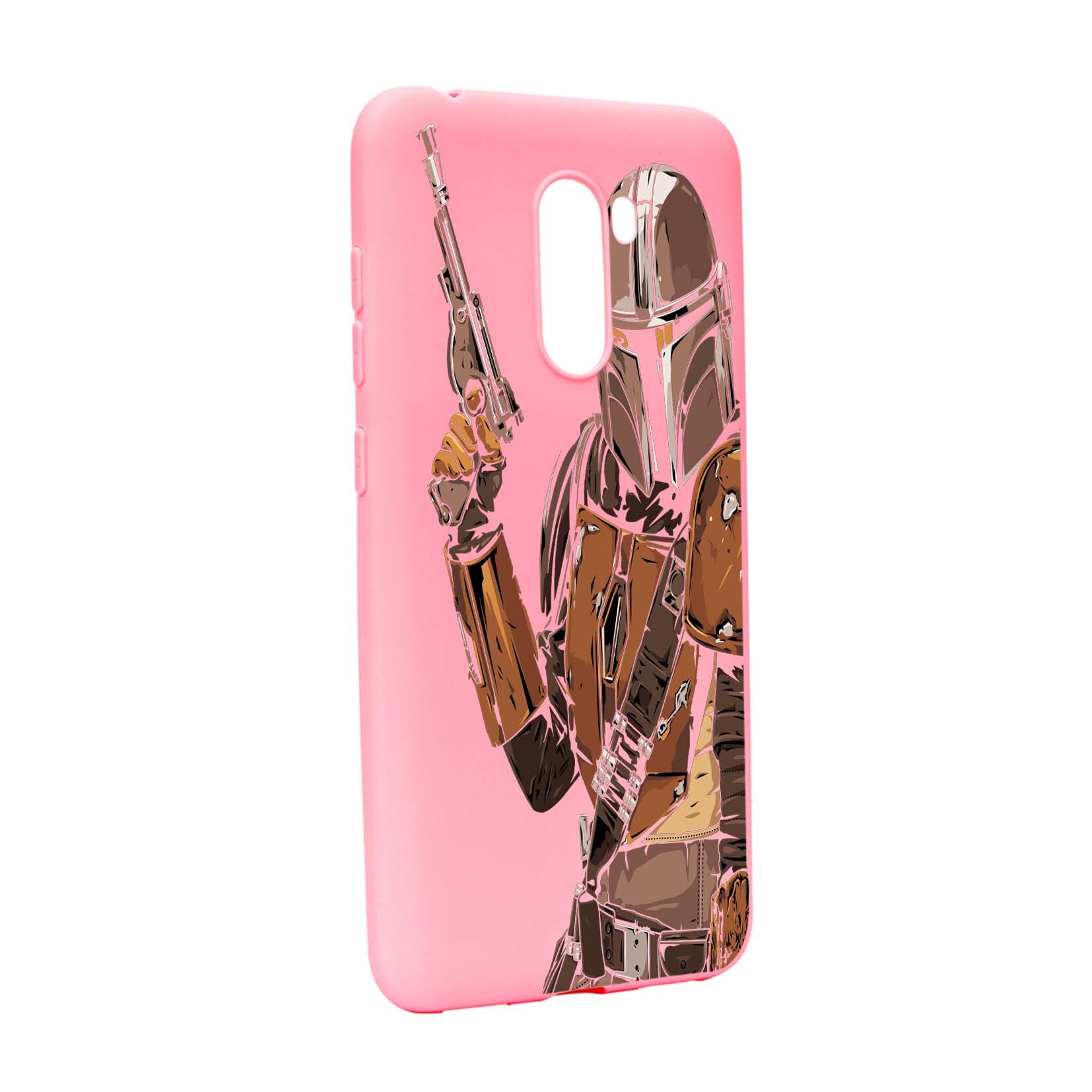 Husa de protectie Star Wars - The Mandalorian, Movie, pentru Xiaomi PocoPhone F1, rezistenta la uzura, anti-alunecare, din silicon Premium, P459