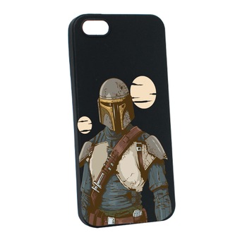 Husa de protectie Star Wars - The Mandalorian, Movie, pentru Apple iPhone SE / 5S / 5, rezistenta la uzura, anti-alunecare, din silicon Premium, B461 Husa de protectie Star Wars - The Mandalorian, Movie, pentru Apple iPhone SE / 5S / 5, rezistenta la uzura, anti-alunecare, din silicon Premium, B461