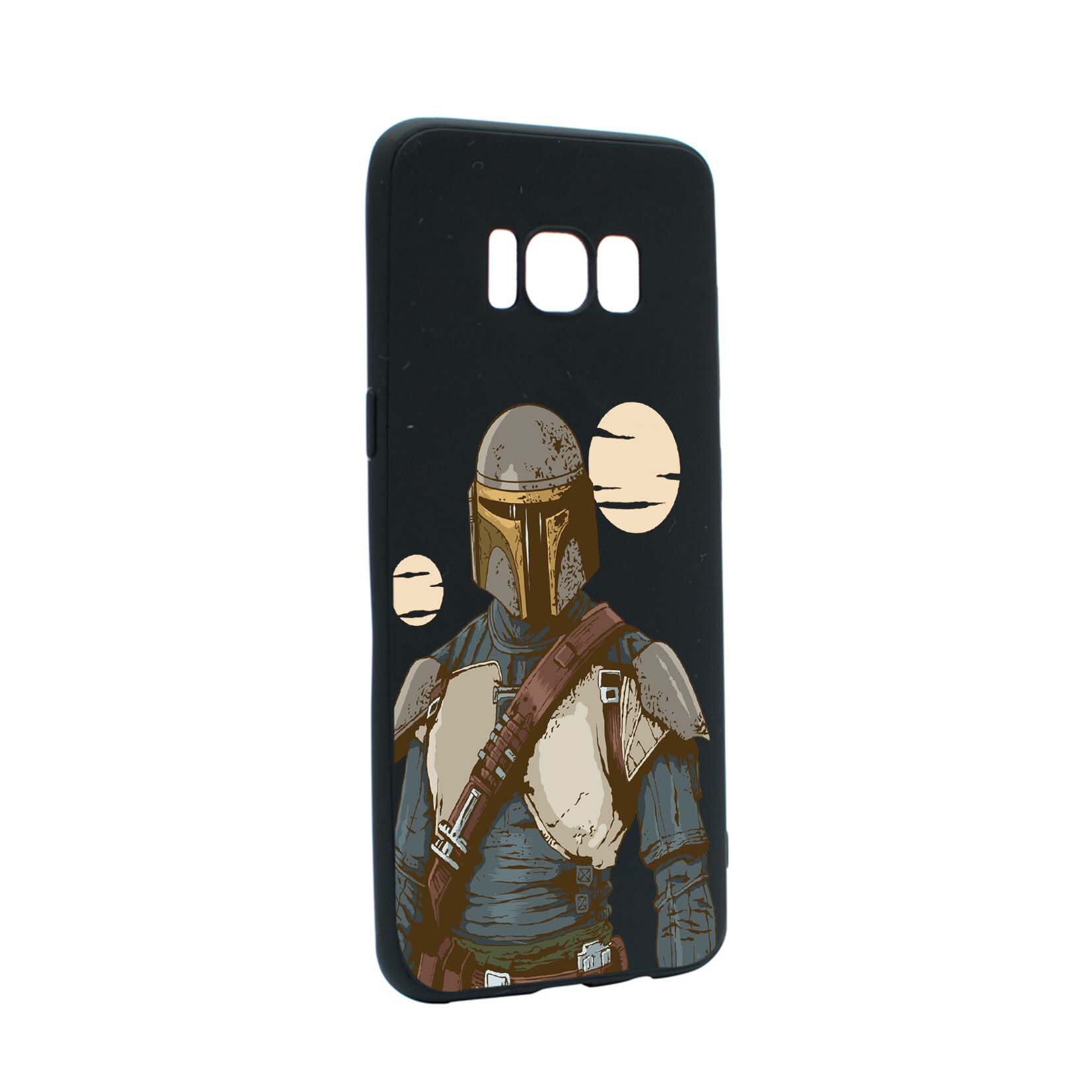 Husa de protectie Star Wars - The Mandalorian, Movie, pentru Samsung Galaxy S8, rezistenta la uzura, anti-alunecare, din silicon Premium, B461
