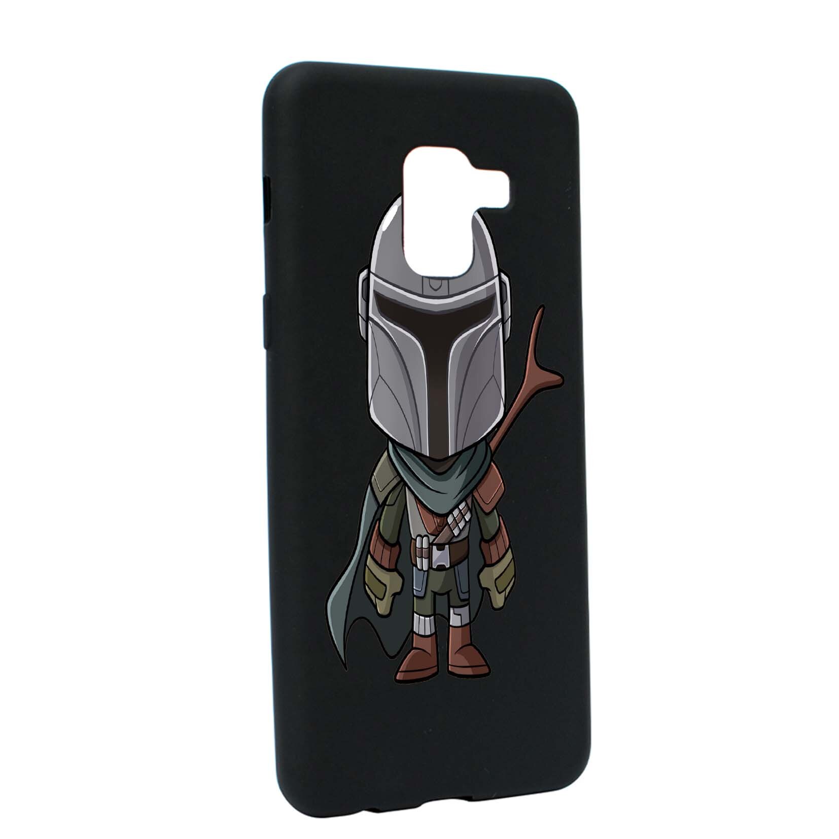 Husa de protectie Star Wars - The Mandalorian, Movie, pentru Samsung Galaxy A5 2018, rezistenta la uzura, anti-alunecare, din silicon Premium, B462