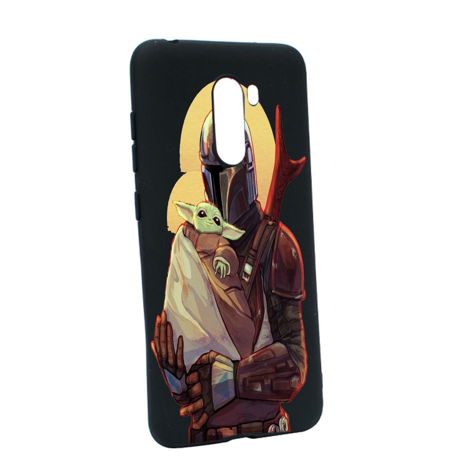 Husa de protectie Star Wars - The Mandalorian, Movie, pentru Xiaomi PocoPhone F1, rezistenta la uzura, anti-alunecare, din silicon Premium, B465