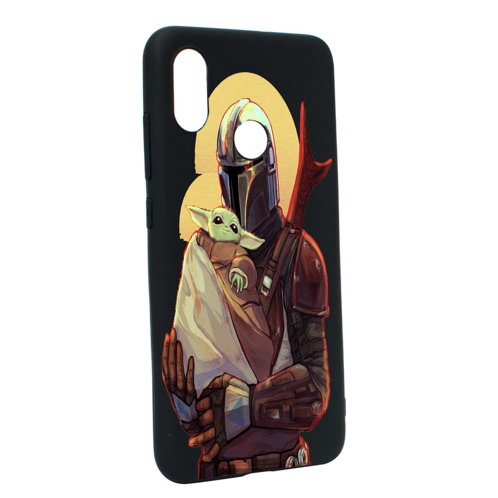 Husa de protectie Star Wars - The Mandalorian, Movie, pentru Xiaomi Mi A2 Lite / Redmi 6 Pro, rezistenta la uzura, anti-alunecare, din silicon Premium, B465