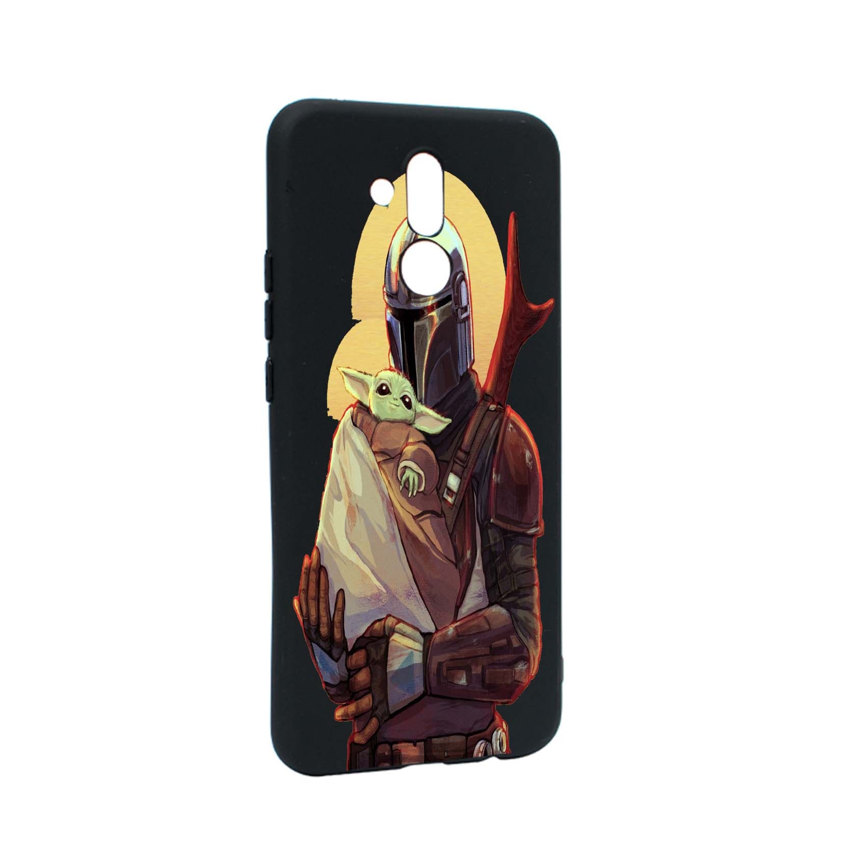 Husa de protectie Star Wars - The Mandalorian, Movie, pentru Huawei Mate 20 Lite, rezistenta la uzura, anti-alunecare, din silicon Premium, B465